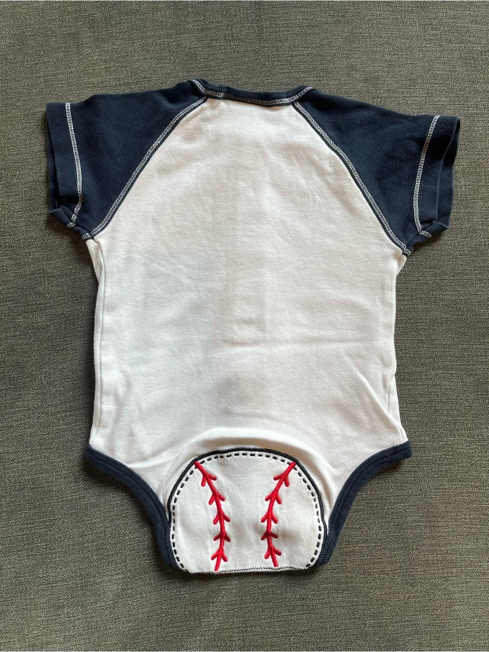 Mixed Brand Baby Boy’s 6-9 Month Wisconsin Onesies